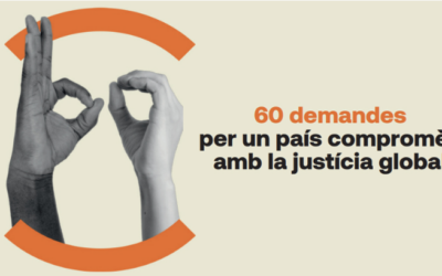 Lafede.cat formula 60 peticiones por un país comprometido con la Justicia global