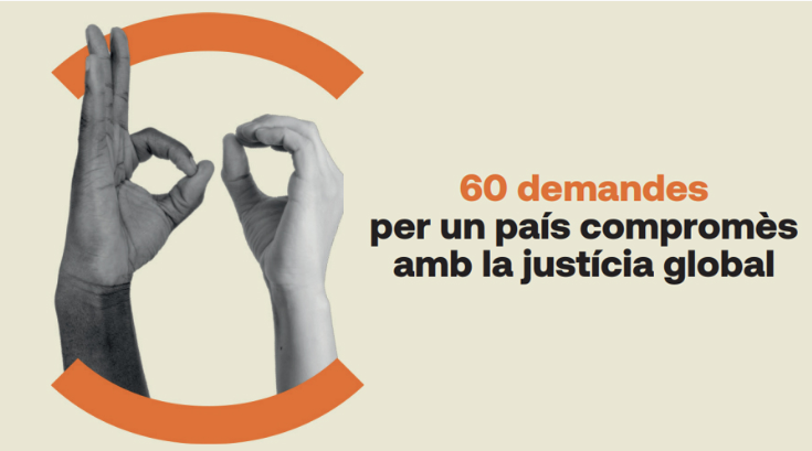 Lafede.cat formula 60 peticiones por un país comprometido con la Justicia global