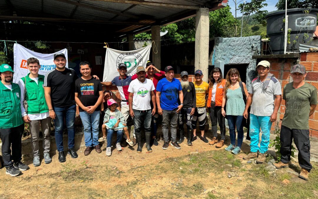 Visita sobre terreny d’organitzacions coparts de membres de la Taula